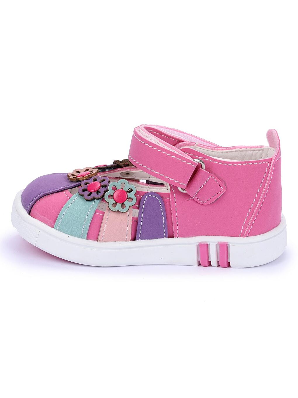 Fuşya Ortopedik Kız Çocuk İlk Adım Ayakkabı Şb 750-56-4