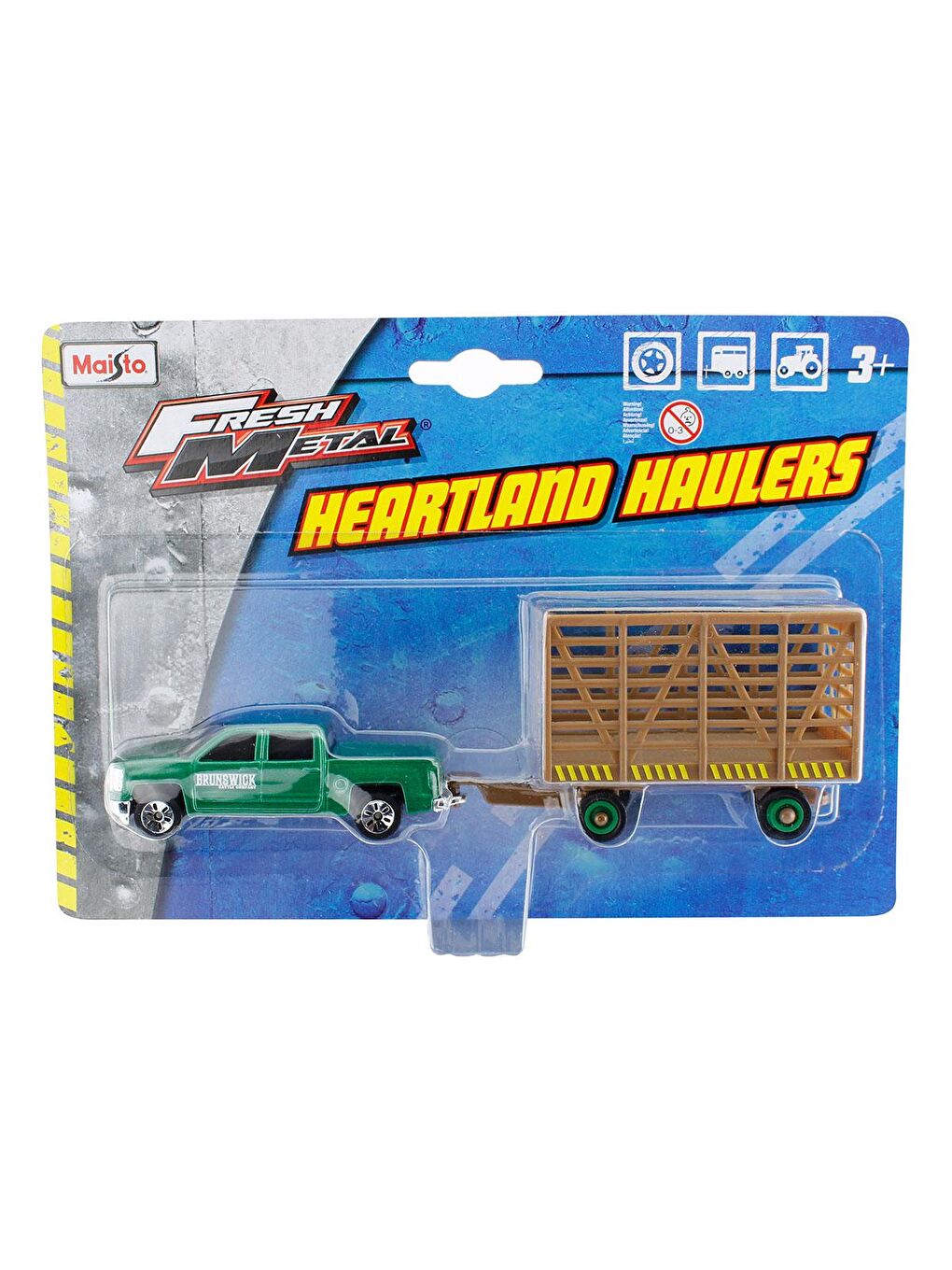 Fresh Metal Kamyon ve Treyler Seti Model 3-1