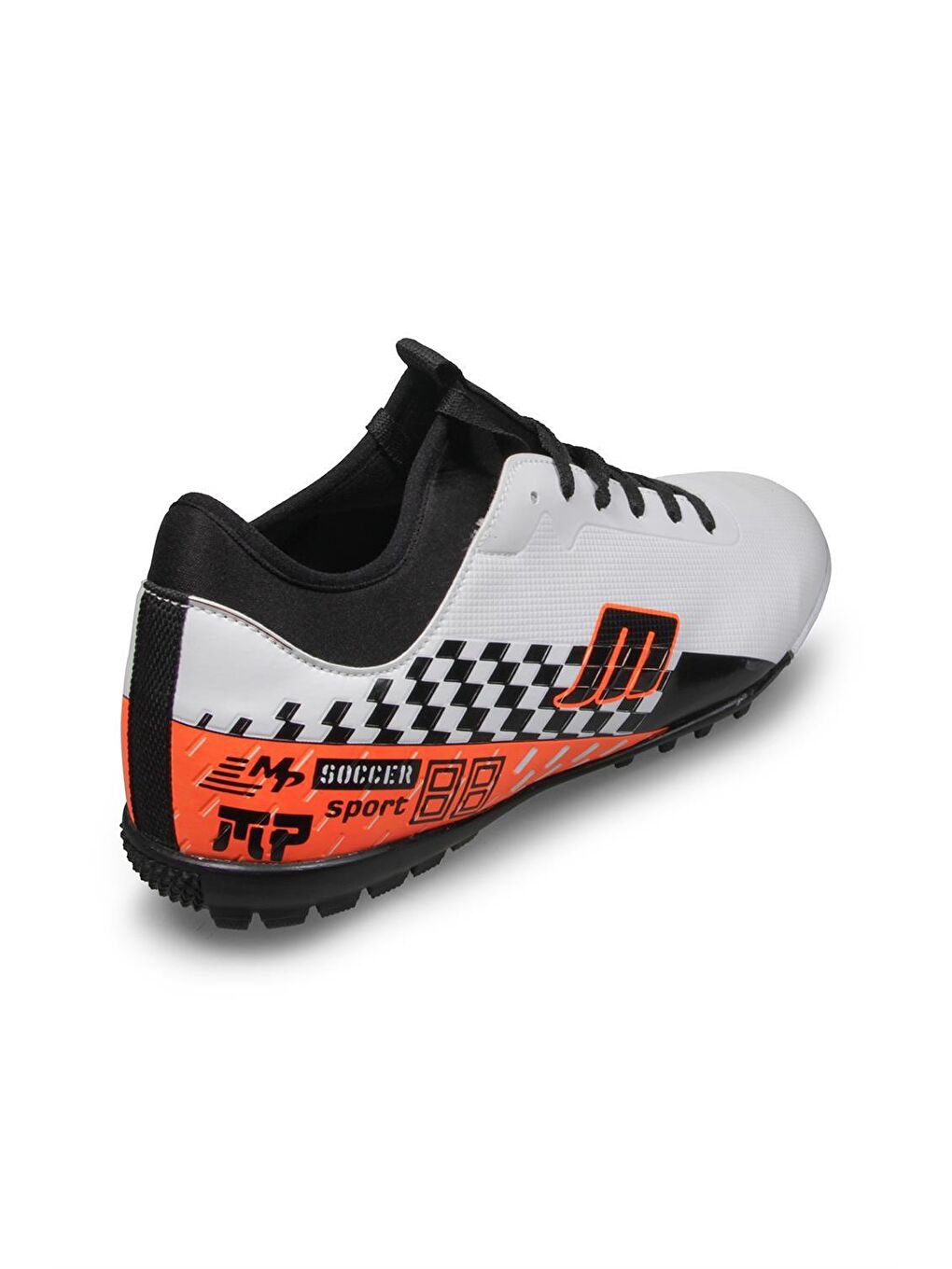 Unisex Beyaz-turuncu Hali Saha Ayakkabı-2