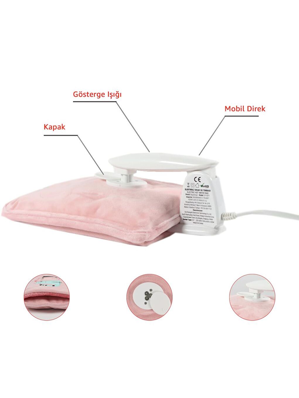 Cats Parti Kedi Elektrikli Sıcak Su Torbası-1