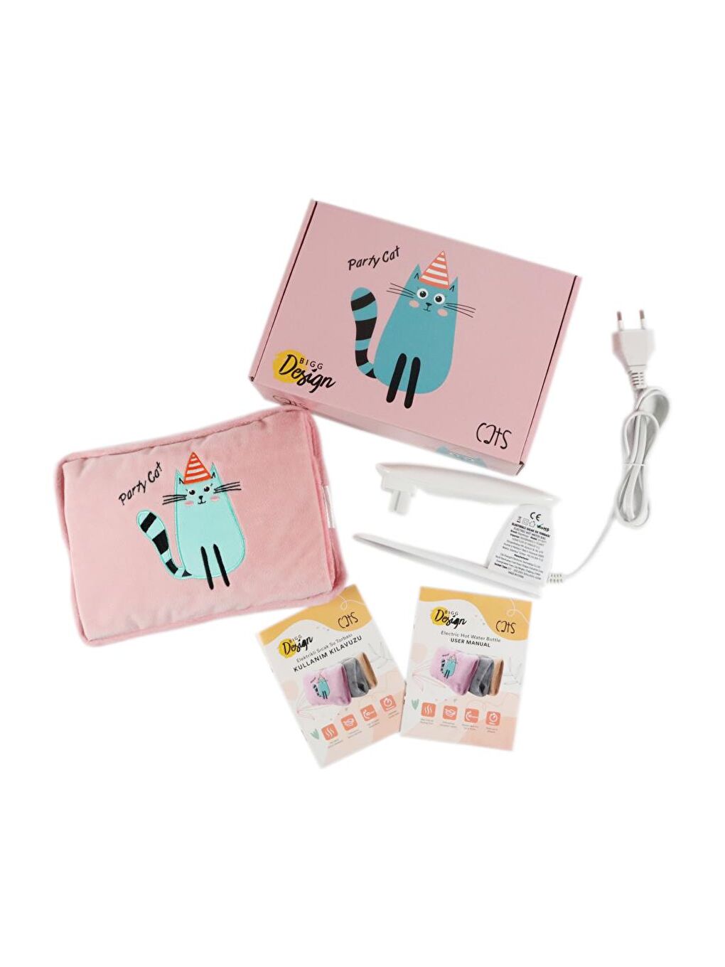 Cats Parti Kedi Elektrikli Sıcak Su Torbası-2