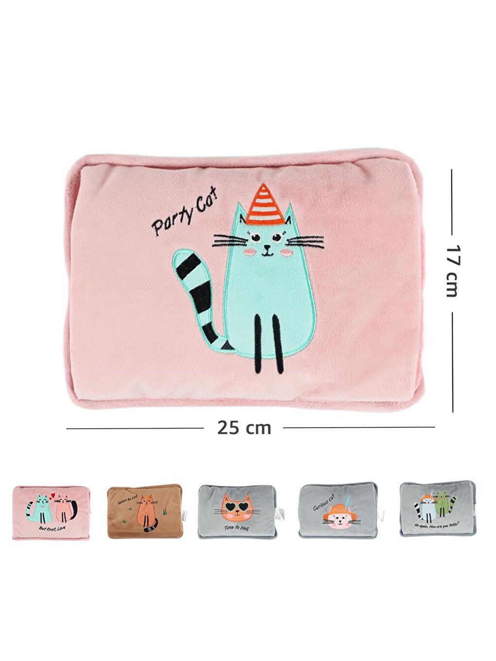 Cats Parti Kedi Elektrikli Sıcak Su Torbası-5