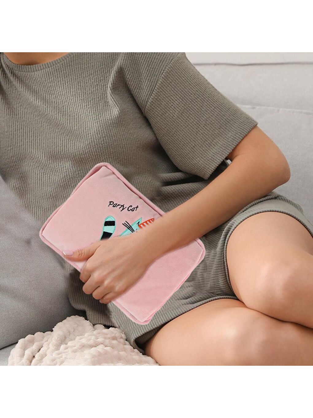 Cats Parti Kedi Elektrikli Sıcak Su Torbası-9