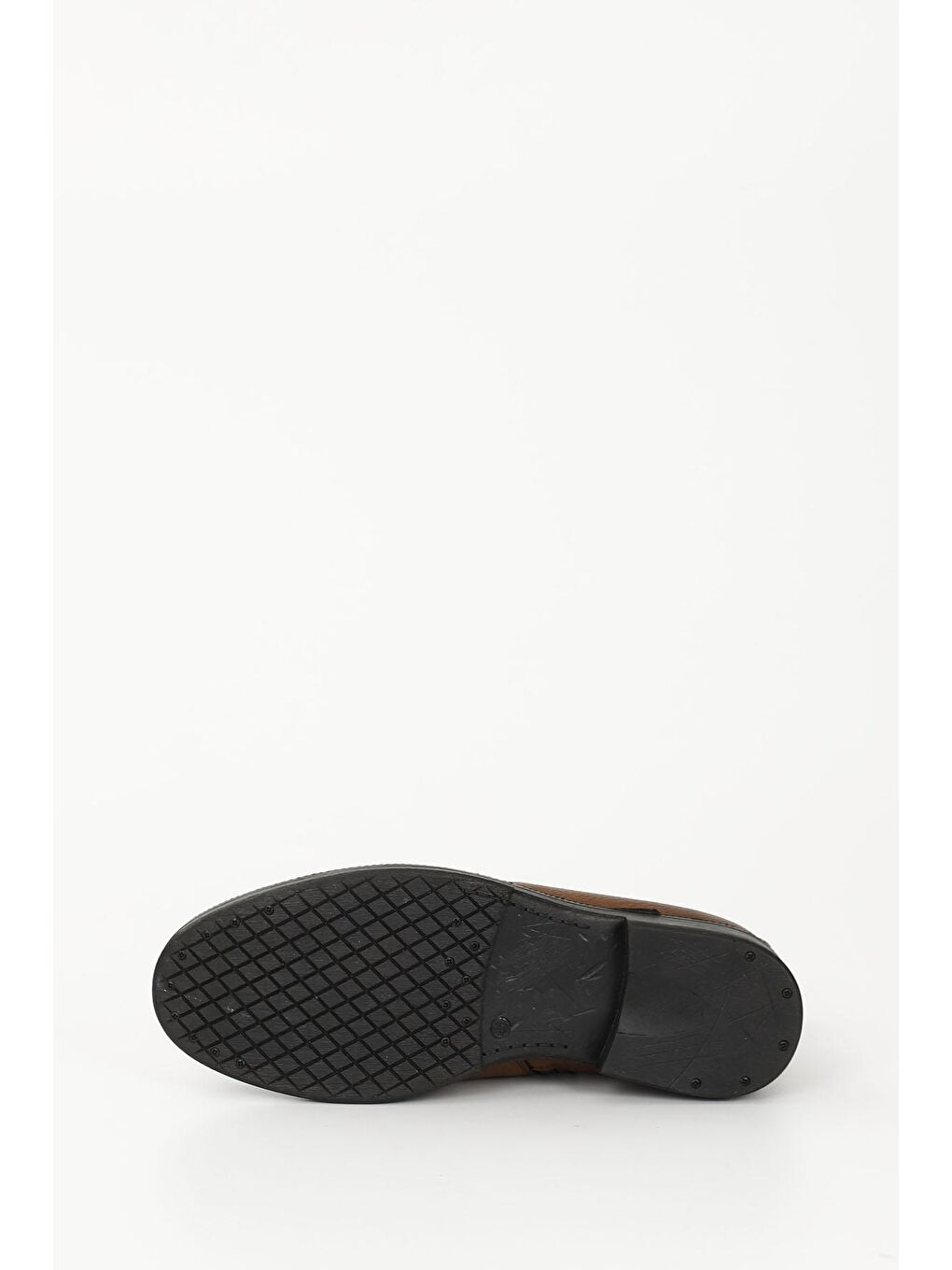 Kahverengi TABA-KAHVERENGİ  Hakiki Deri Fermuarlı Bağcıklı  Erkek Bot 01913-6