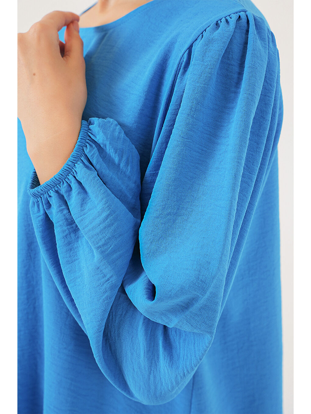 Ayrobin Tunik Pantolon Alt Üst Takım 6712 - Mavi-3