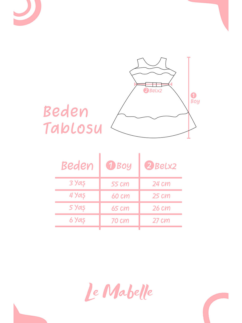 Beyaz Kemer Detaylı Kız Çocuk Tül Elbise - Kendall-3