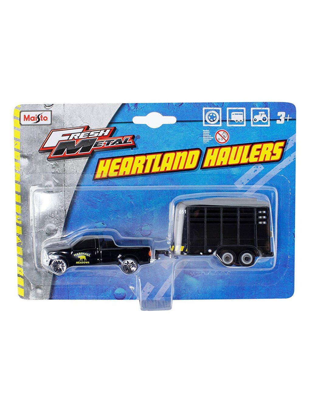 Fresh Metal Kamyon ve Treyler Seti Model 2-1