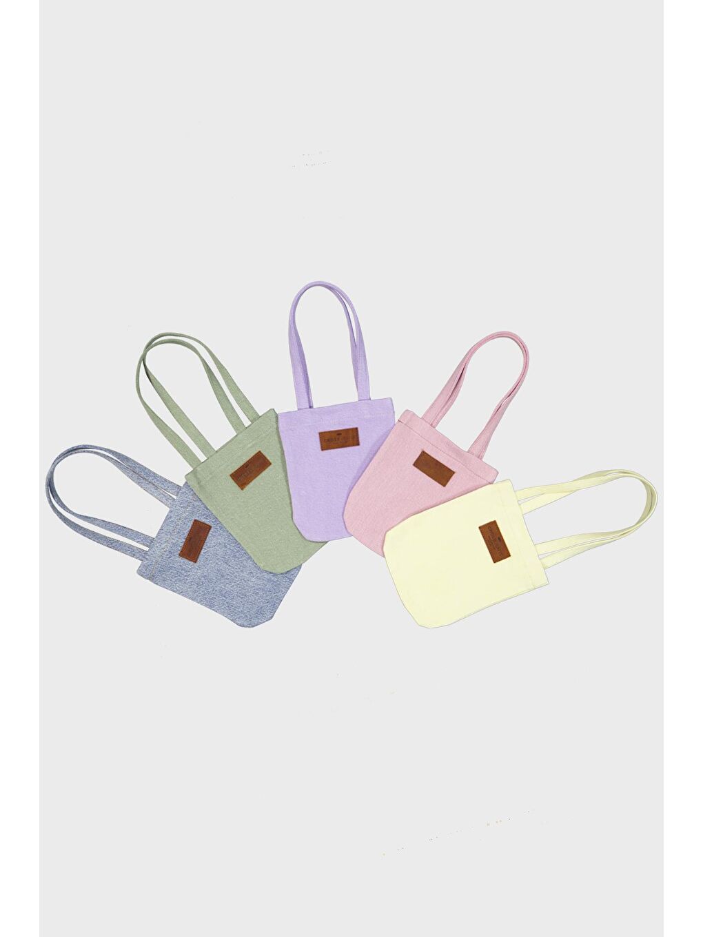 Pembe 20x16 Jean Çanta 0489C-013-3