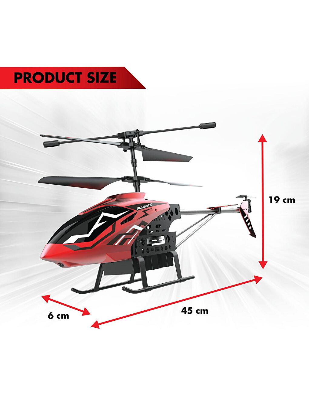 Silverlit Kırmızı Sky Knight Helikopter 84754 - 3