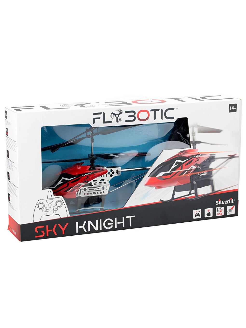 Silverlit Kırmızı Sky Knight Helikopter 84754 - 5