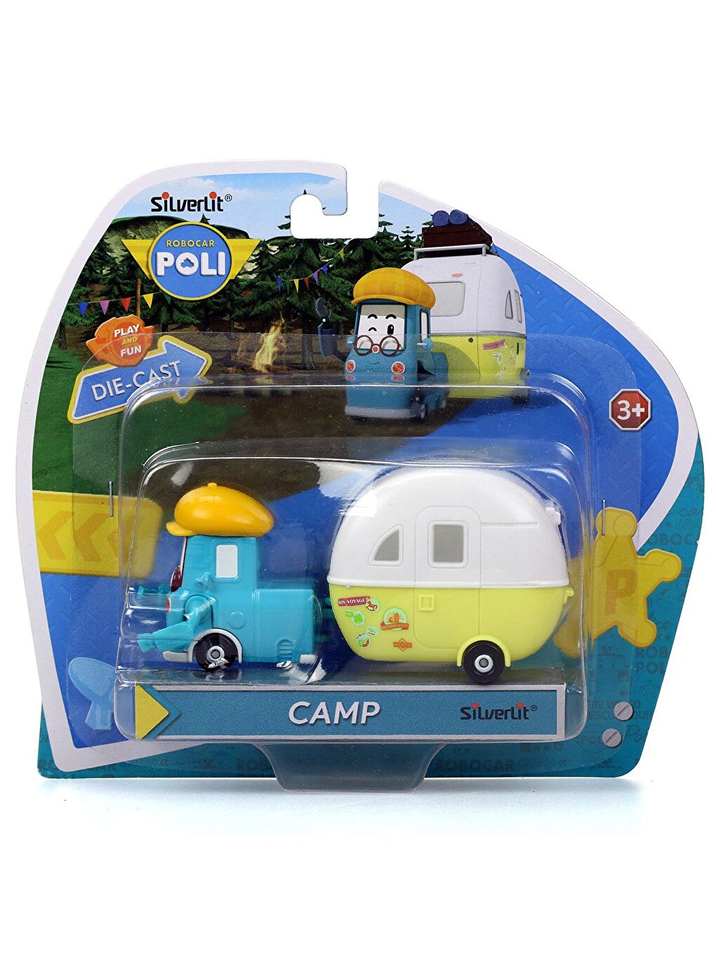 Silverlit Karışık Robocar Poli Figür - Camp - 2