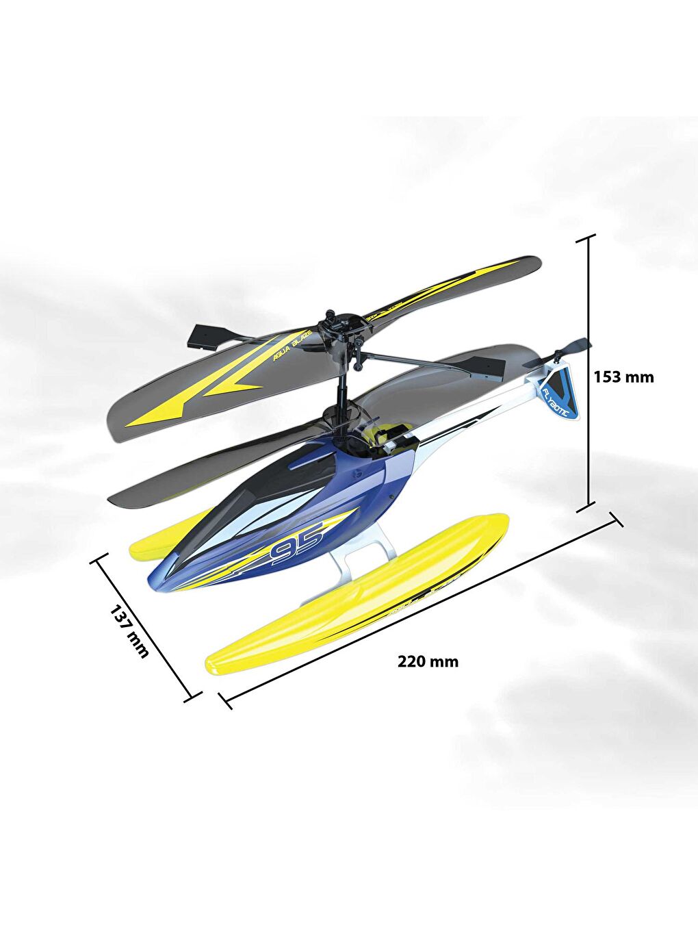 Silverlit Mavi Aqua Blaze Kumandalı Helikopter 84795 - 2