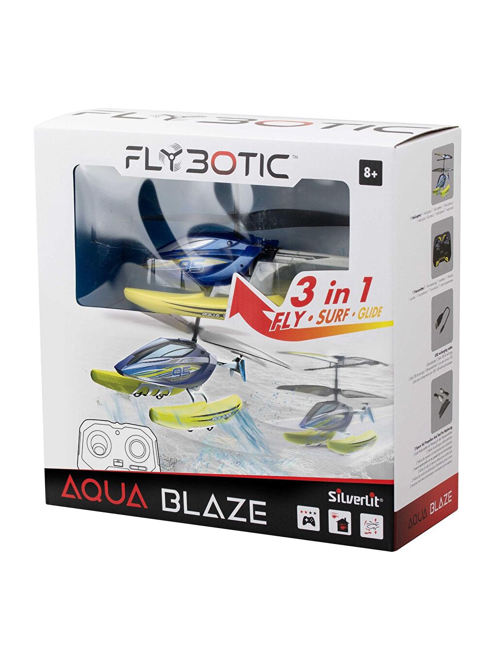 Silverlit Mavi Aqua Blaze Kumandalı Helikopter 84795 - 5