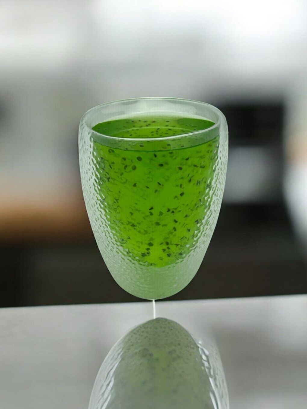 Renksiz Çift Cidarlı 300 ml Cam Kupa Seti 3 Adet 2221-1