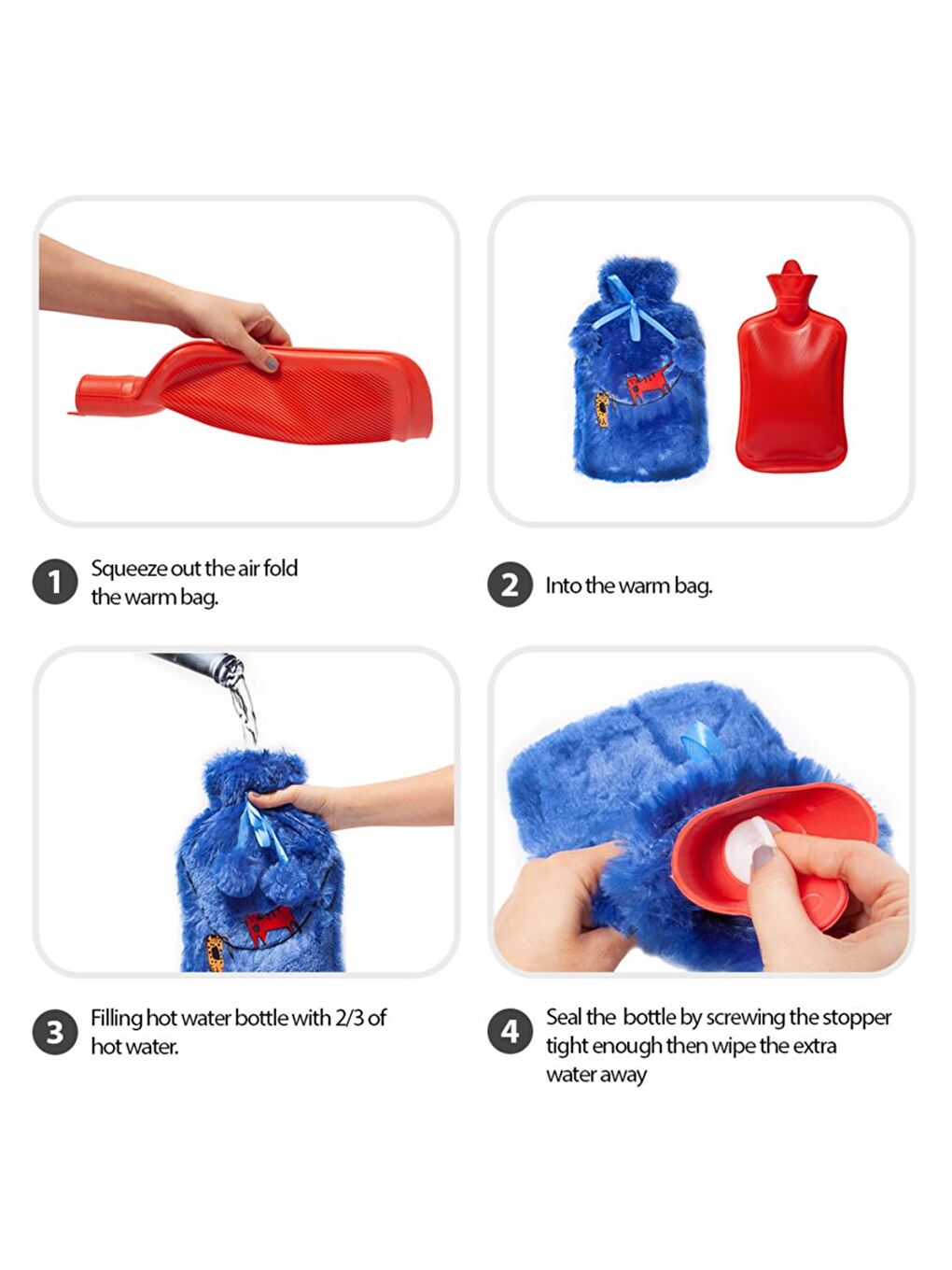Biggdesign Cats Cambaz Kediler Pelüş Sıcak Su Torbası - 8