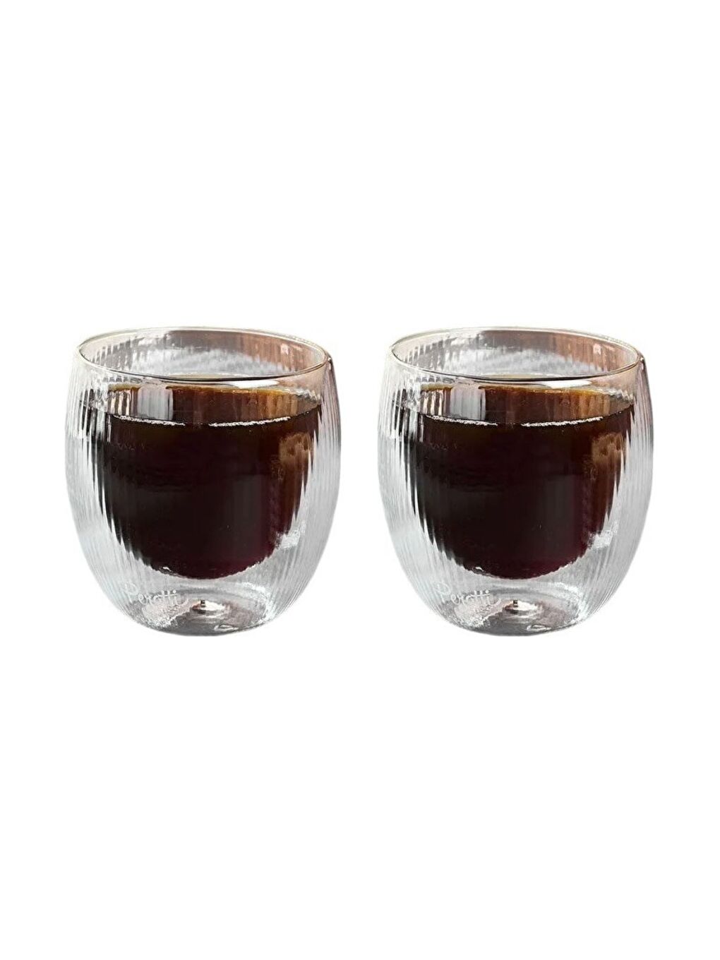 Renksiz Çift Cidarlı 250 ml Bardak Seti 2 Adet 2321