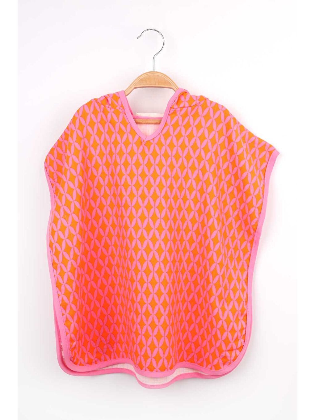 Turuncu Müslin Kız Çocuk Pareo