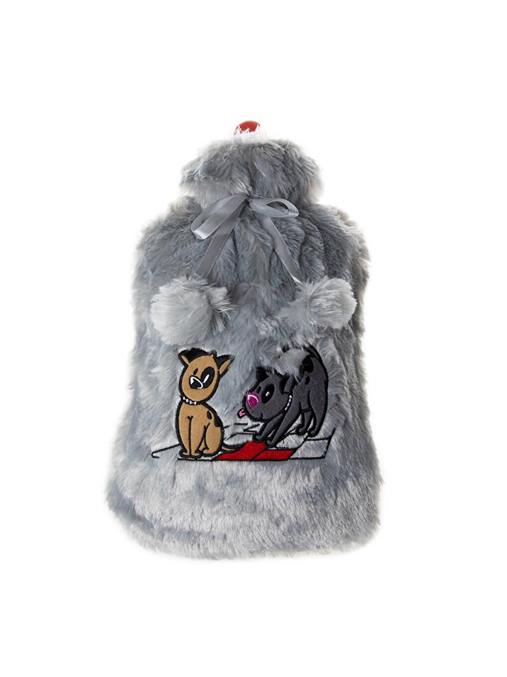 Biggdesign Dogs Gri Pelüş Sıcak Su Torbası