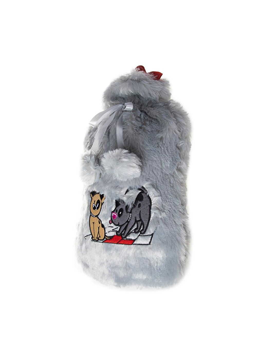 Biggdesign Dogs Gri Pelüş Sıcak Su Torbası - 2