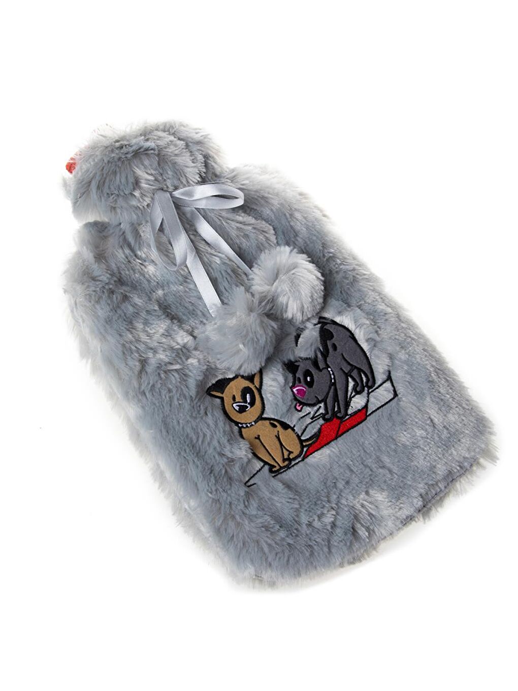 Biggdesign Dogs Gri Pelüş Sıcak Su Torbası - 3