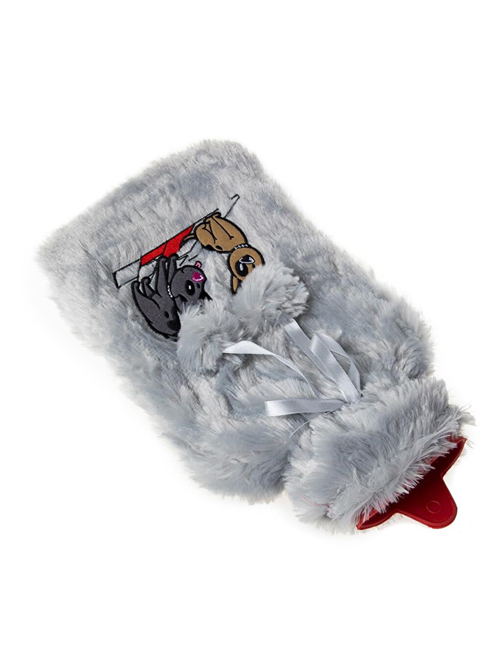 Biggdesign Dogs Gri Pelüş Sıcak Su Torbası - 4