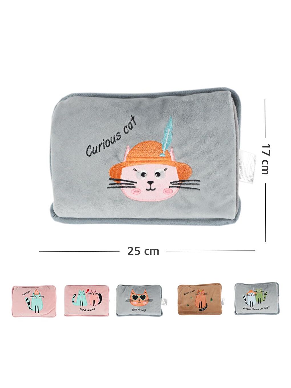 Cats Meraklı Kedi Elektrikli Sıcak Su Torbası-4