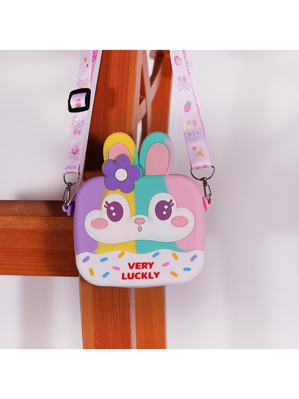 Karışık Silikon Tavşan El Çantası-4