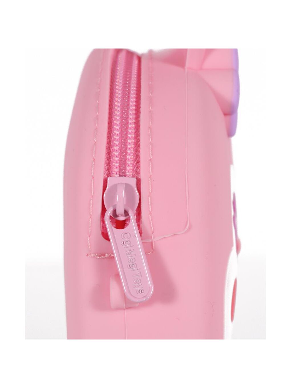 Silikon Pembe Tavşan Omuz Çantası-3