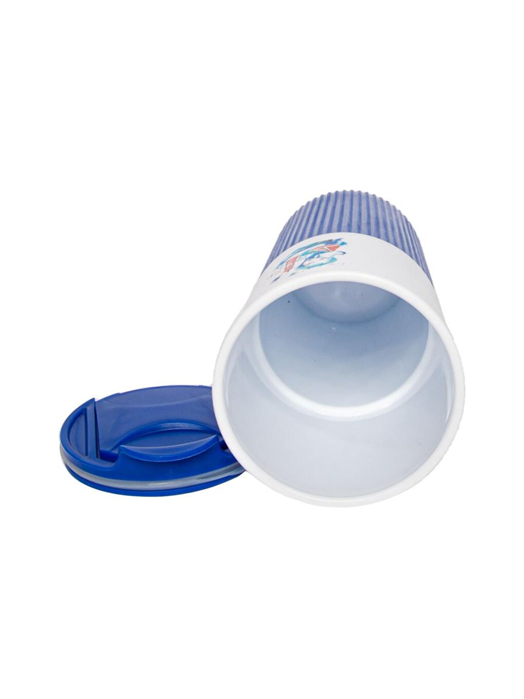 Mavi Fenerci Kız 450 Ml Plastik Mug-1