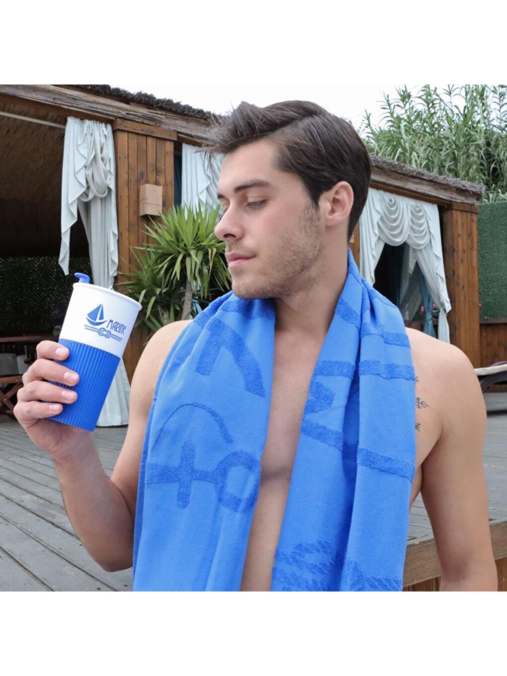 Karışık Marine Yelken 450 Ml Plastik Mug-4