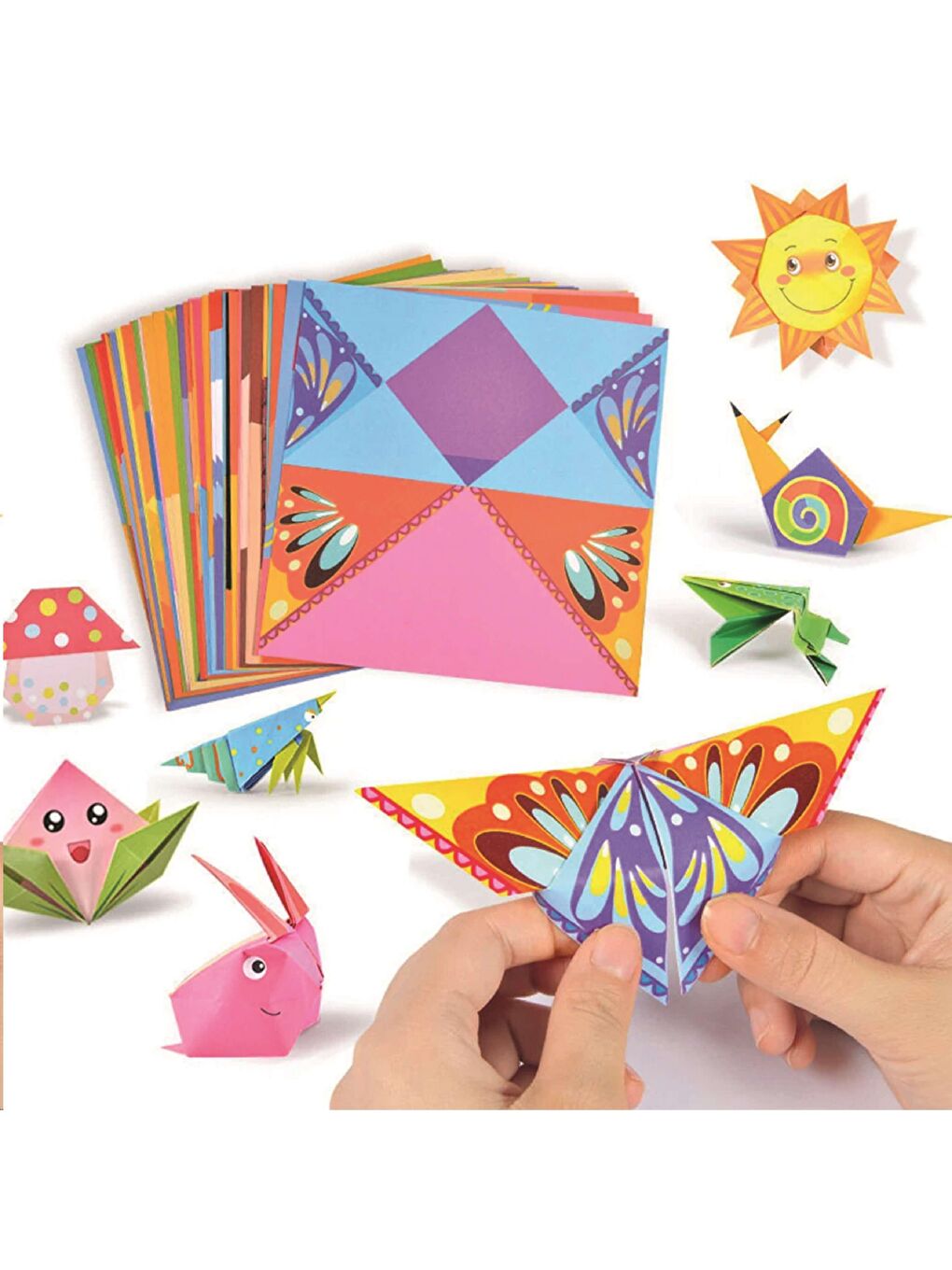 Rossie Karışık Origami Seti - 3 Boyutlu Hayvanlar - 2