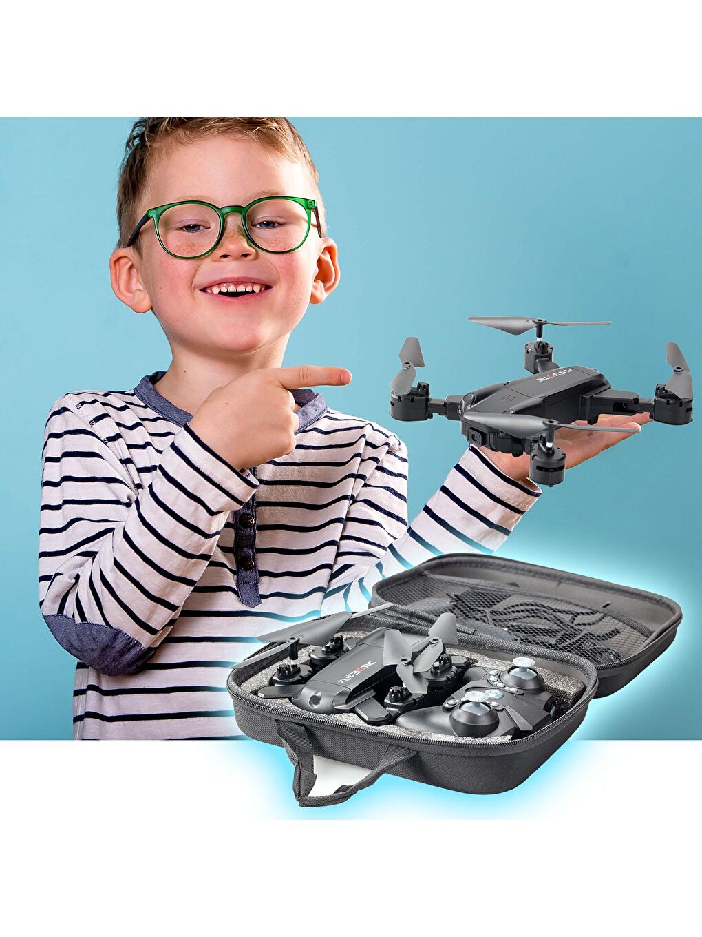 Silverlit Siyah Foldable Drone 84811 - 4