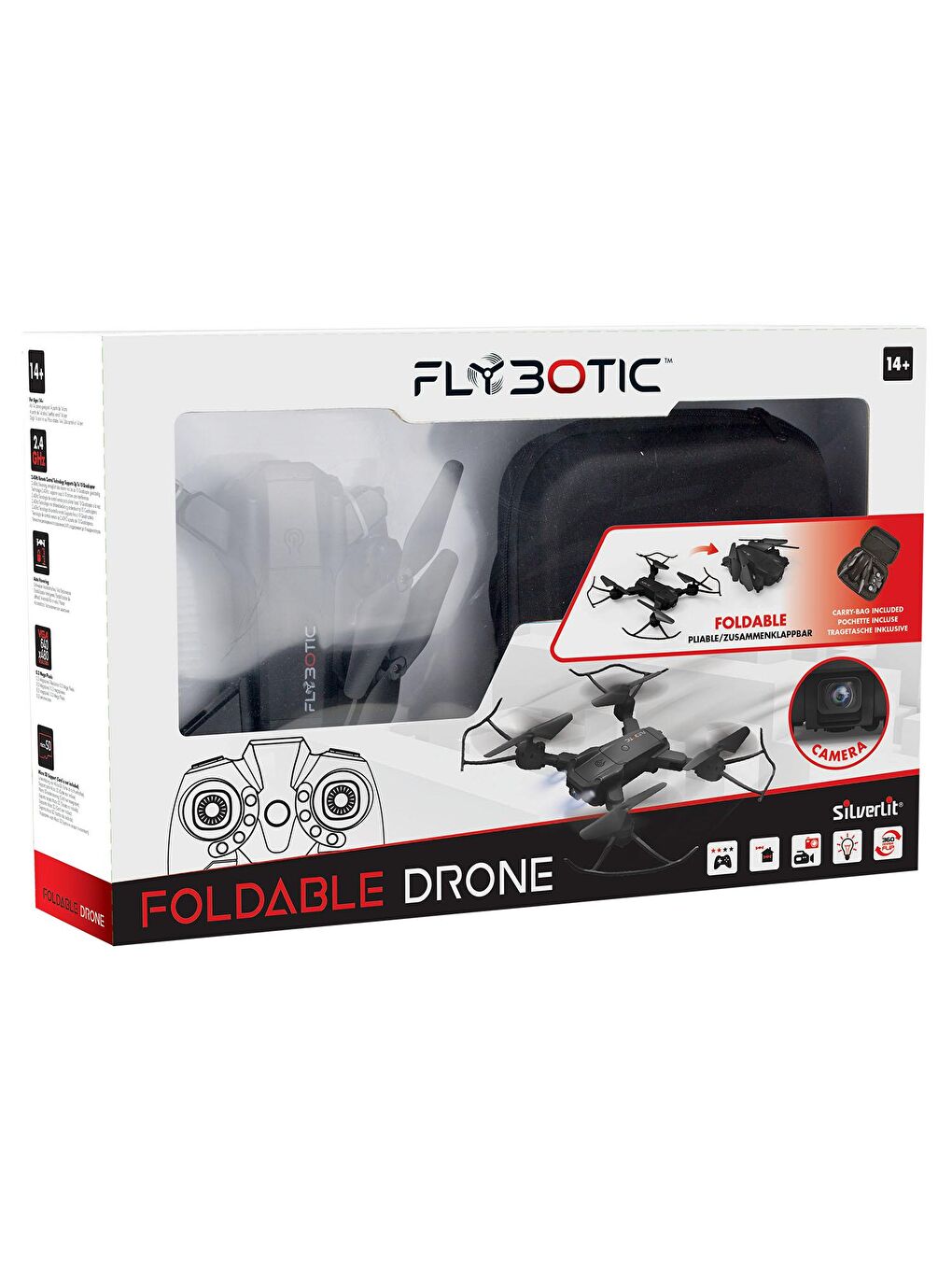 Silverlit Siyah Foldable Drone 84811 - 5