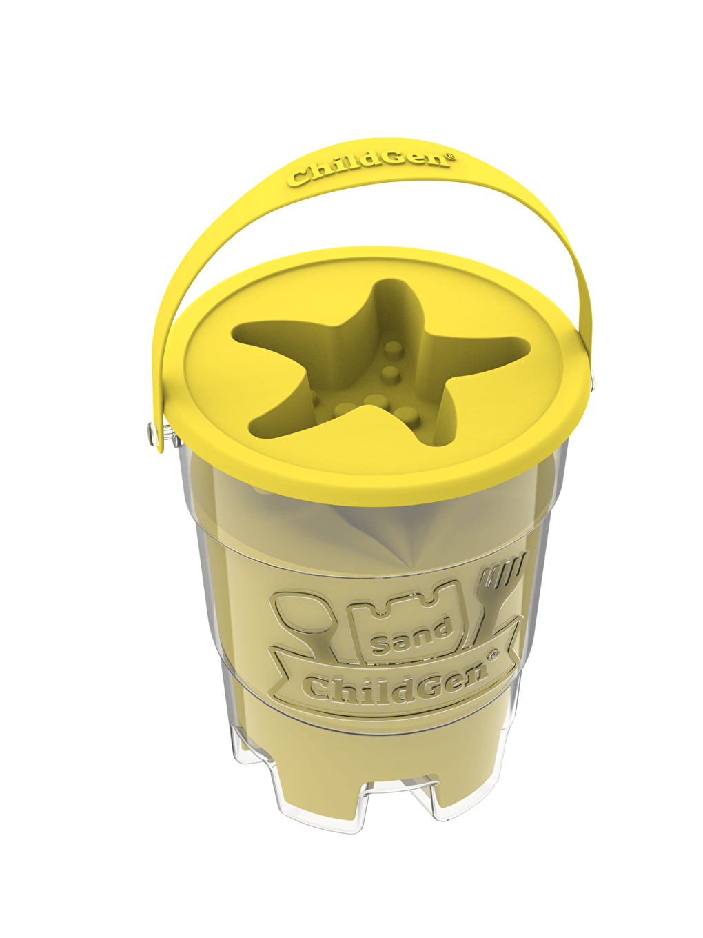 Doğal Kinetik Kum 500gr - Sarı-1