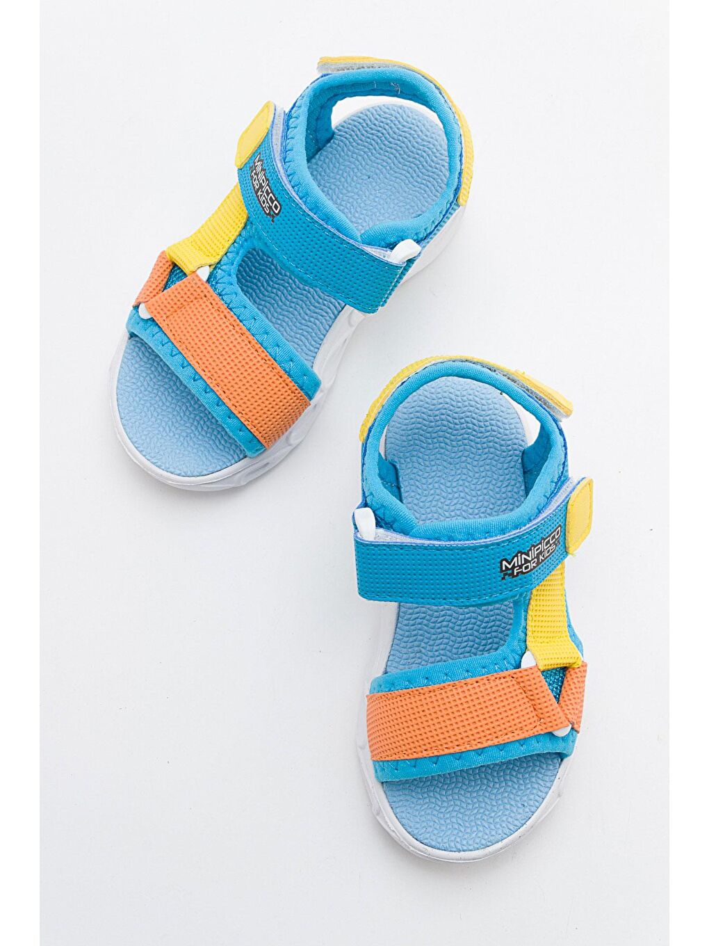 Erkek Çocuk Mavi-Sax Işıklı Anatomik Hafif Spor Sandalet-2