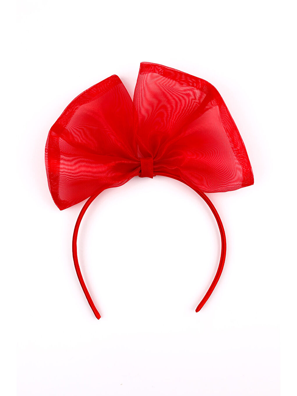 Kırmızı Taçlı Organze Kız Çocuk Parti Elbisesi - Carlene-4