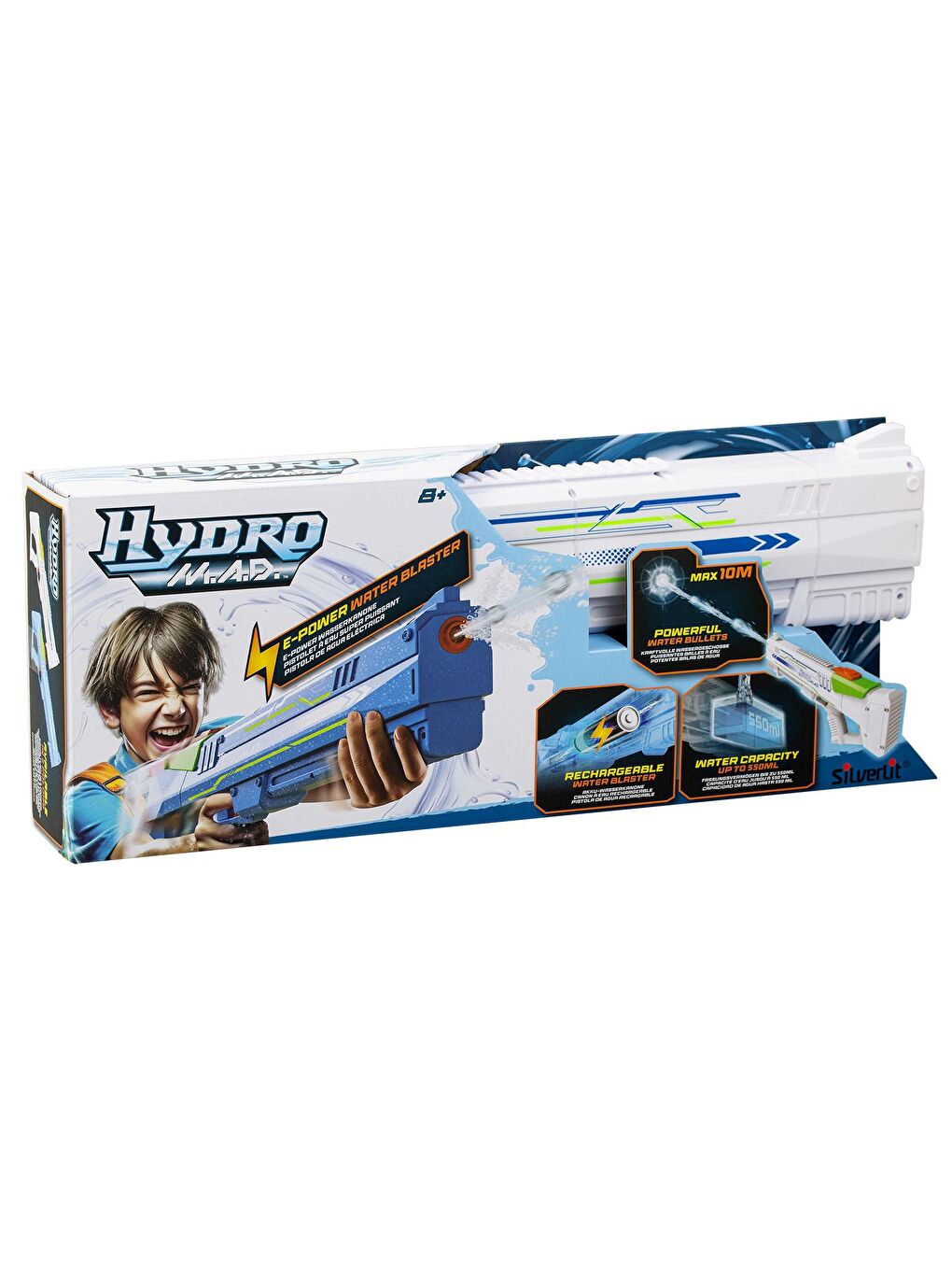 Silverlit Beyaz Hydro M.A.D. Su Tabancası - Beyaz - 5