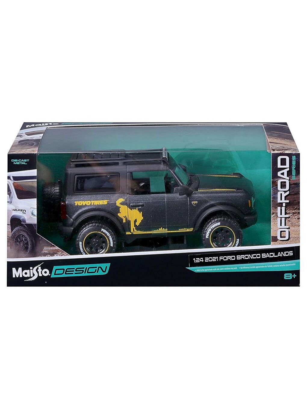 Maisto Karışık 2021 Ford Bronco Badlands 1/24 32541 - 4