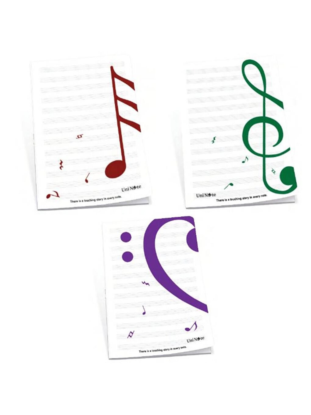 A4 30 Yaprak Plastik Kapak Dikişli Müzik Defteri 22005