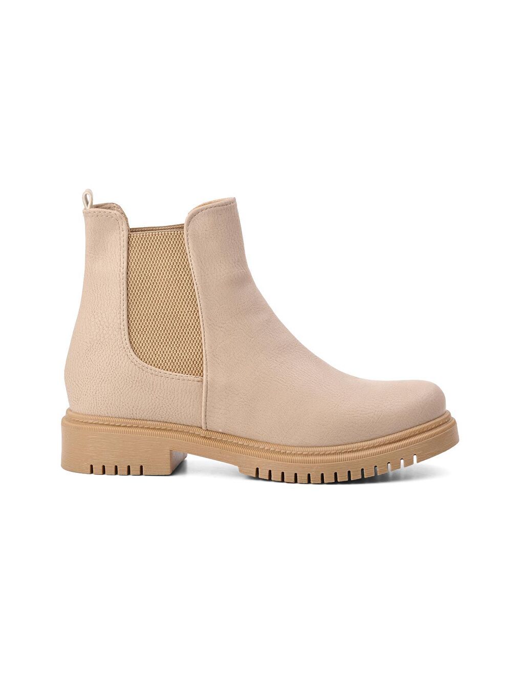 2163 Bej İçi Polarlı Kadın Chelsea Bot
