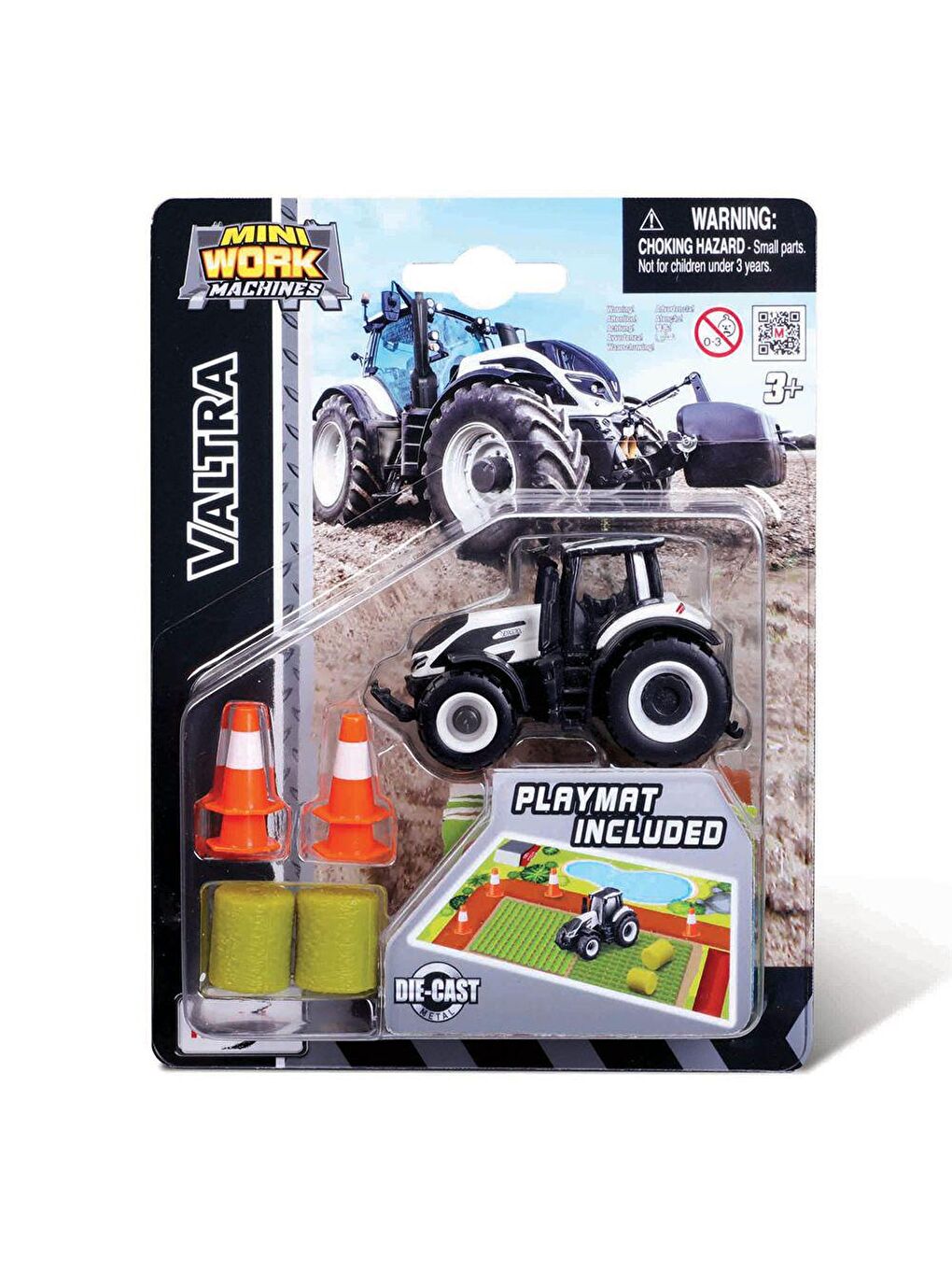 Maisto Karışık Mini Work Machines Traktör Oyun Seti - Valtra - 2