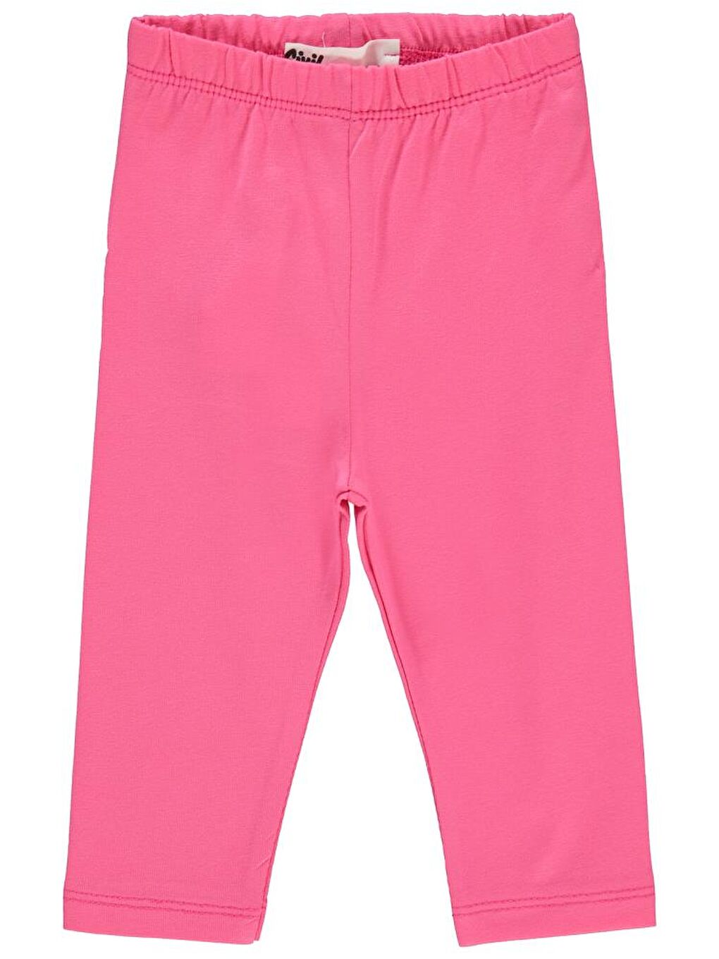 Baby Düz Model Yan Dikişsiz 6-18 Ay Uzun Tayt - Pembe 6-9 Ay