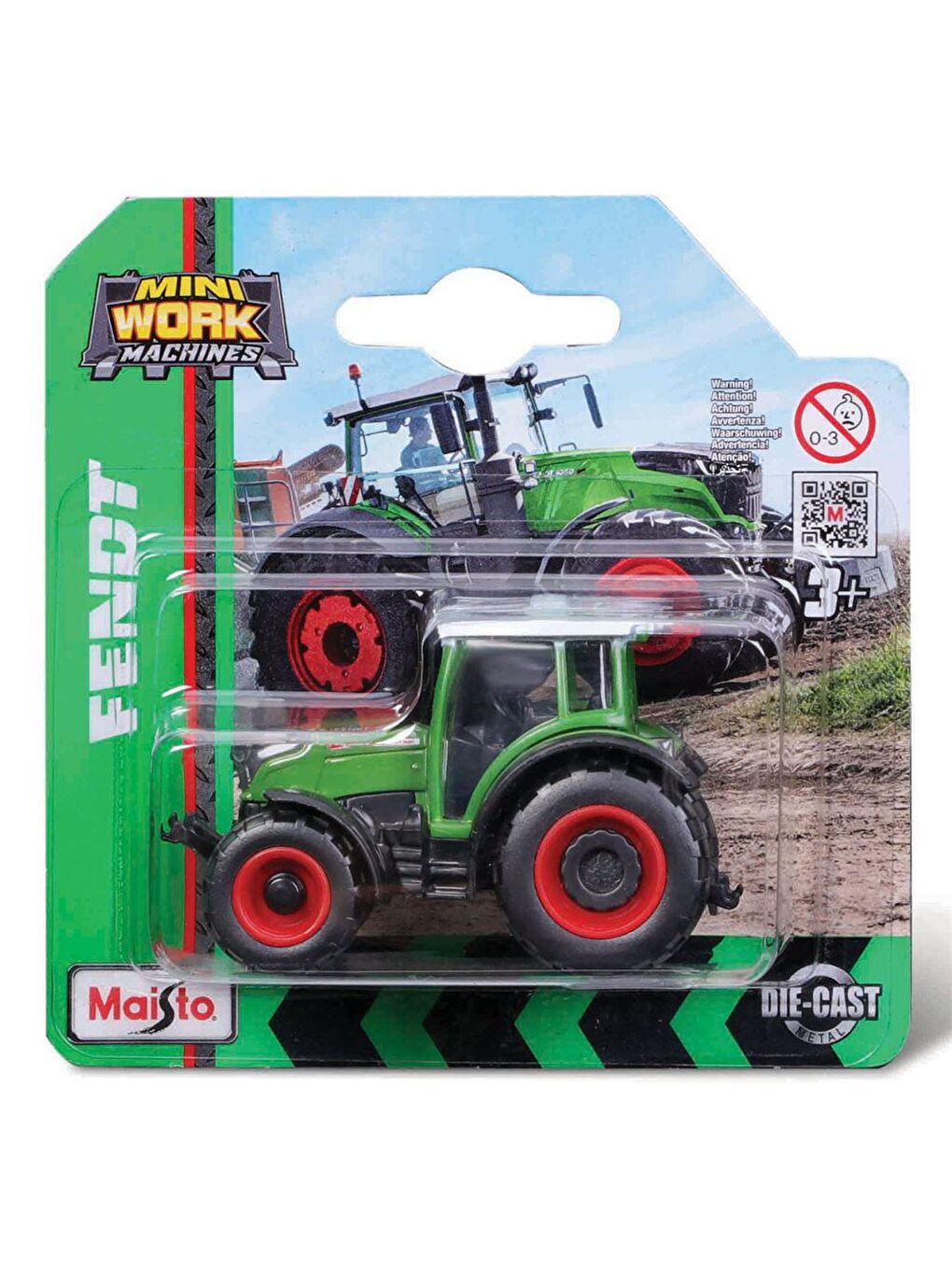 Maisto Karışık Mini Work Machines Traktör - Fendt 15530 - 2