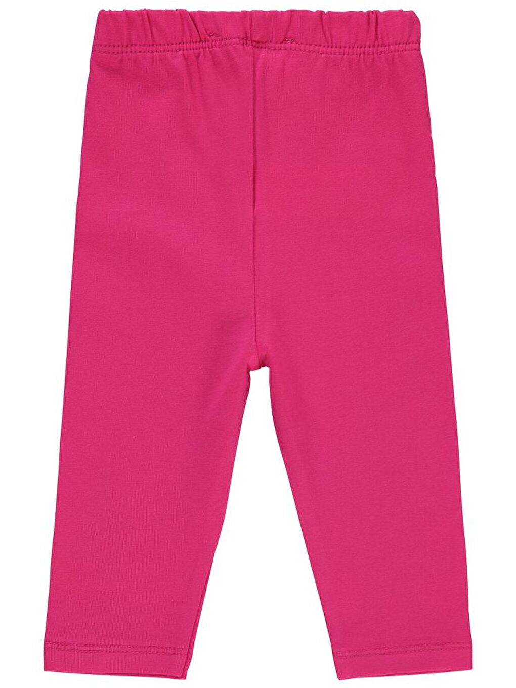 Fuşya Baby Düz Model Yan Dikişsiz 6-18 Ay Uzun Tayt - Fusya 9-12 Ay