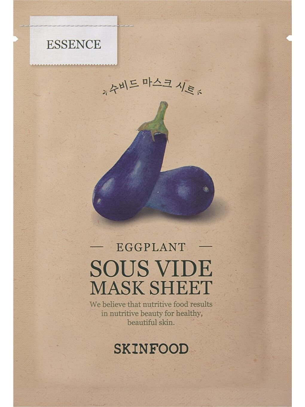 Skin Food Şeffaf Eggplant Sous Vide Mask Sheet