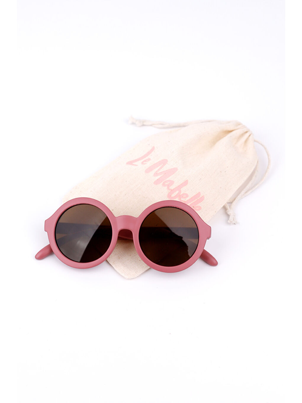 Pembe Gülkurusu İskandinav Çocuk Güneş Gözlüğü-2