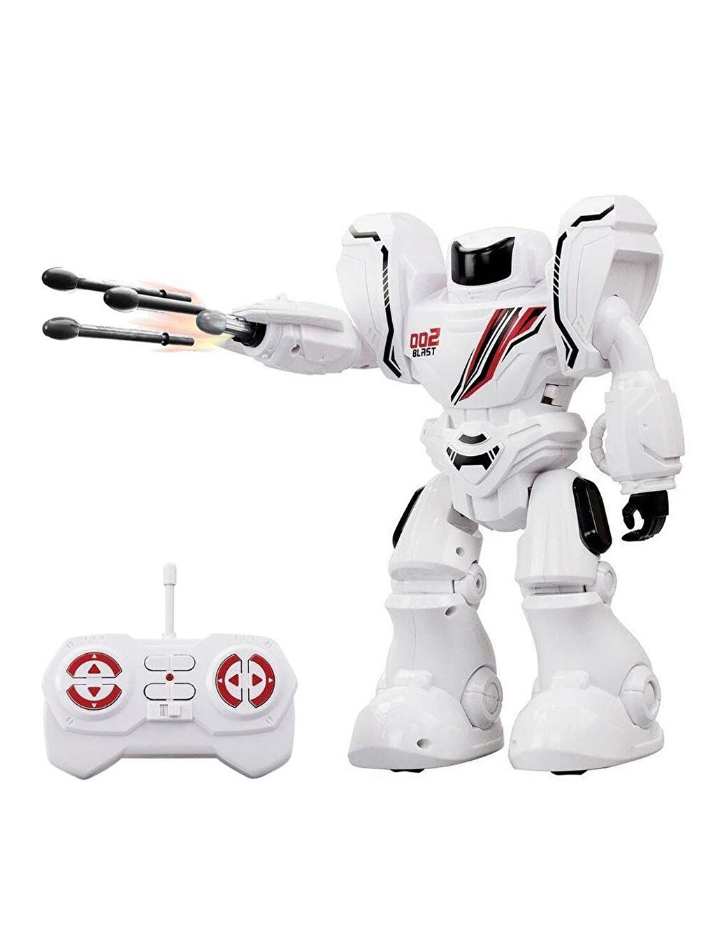 Silverlit Beyaz Robo Blast One Kumandalı Robot - Beyaz - 2