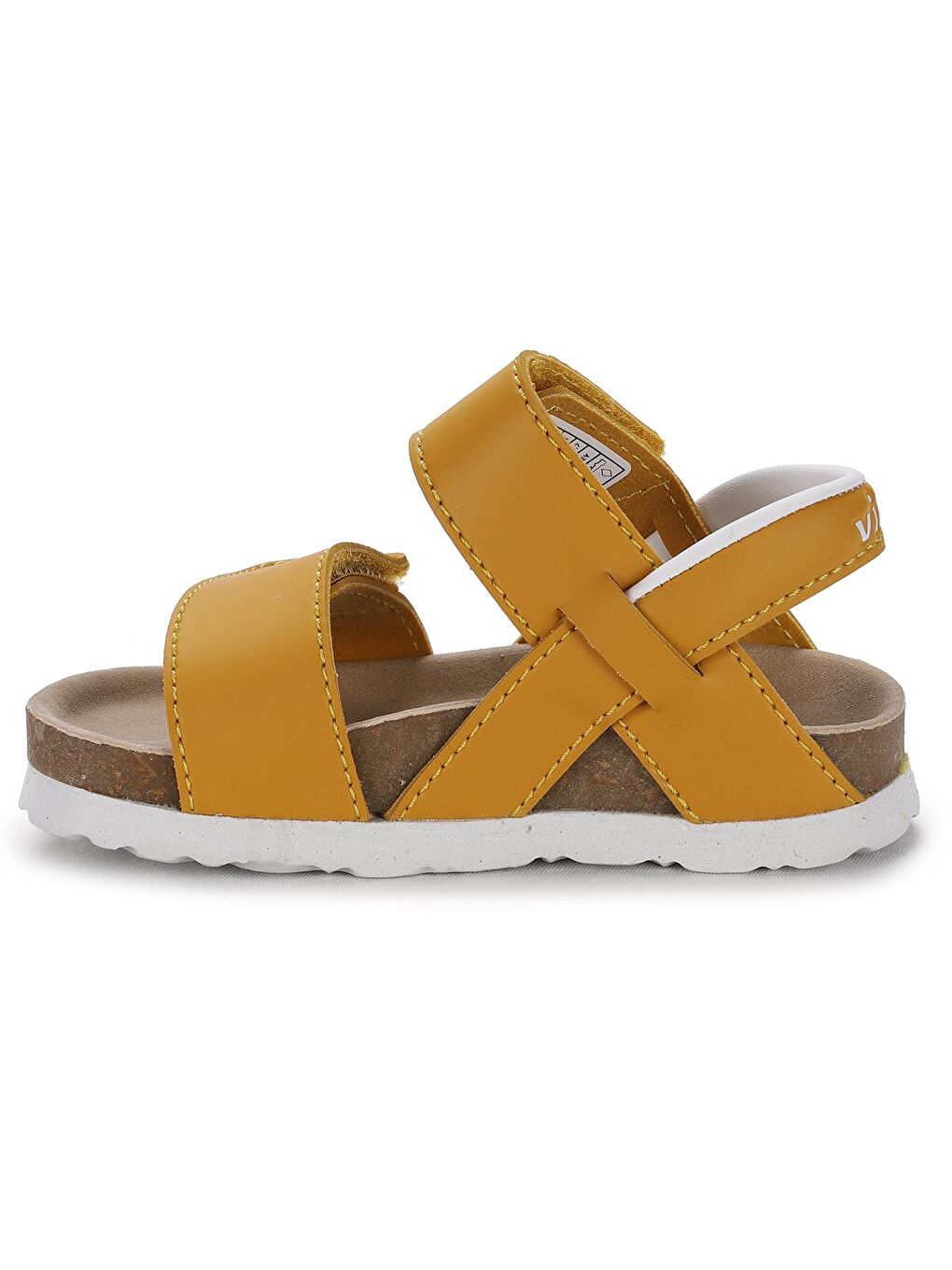 Sarı Misha Cırtlı Kız/Erkek Çocuk Sandalet Ayakkabı 321.22Y.178-4