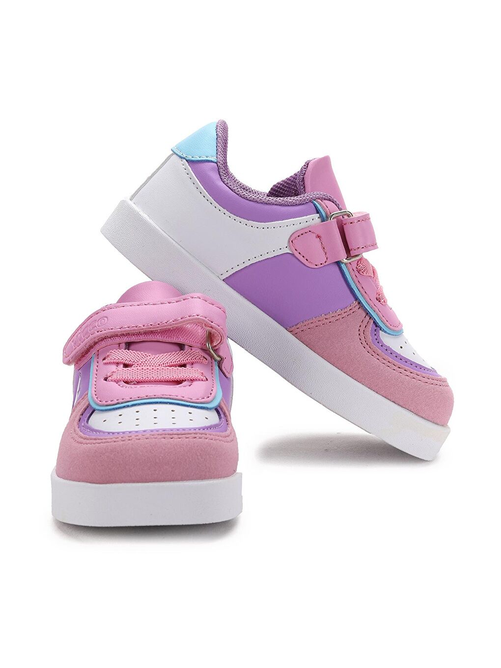 Pembe Sam Günlük Işıklı Cırtlı Kız/Erkek Çocuk Spor Ayakkabı 313.21K.130-1
