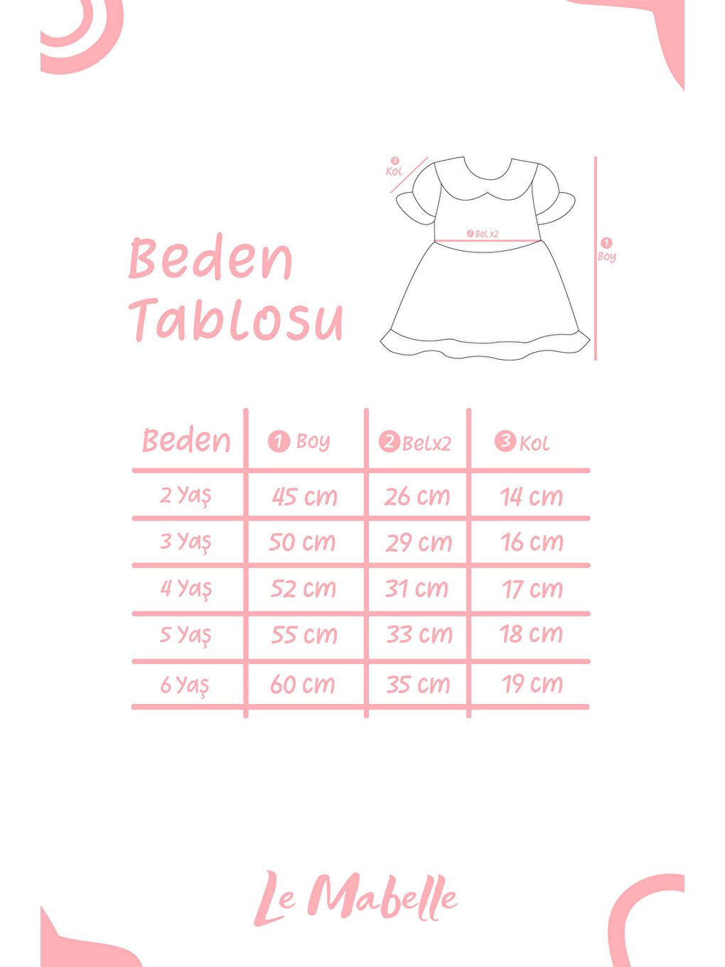 Beyaz Bebe Yakalı Fisto Kız Çocuk Elbise - Greta-5